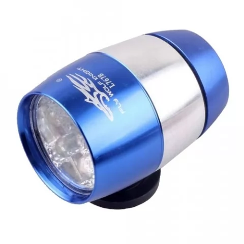 Купить фонарь передний велосипедный круглый 6LED