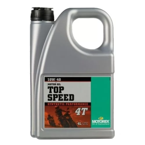 Купить масло моторное Motorex Top Speed 4T SAE 10W/40 4L