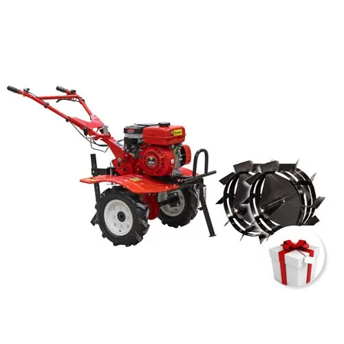 Купить мотоблок бензиновый FERMER FM-811MX + Грунтозацепы FM-3003 (7.5 л.с., шир. 95 см, колесо 4.00-8, без ВОМ, передач 2+1) (FM-811MXA1)