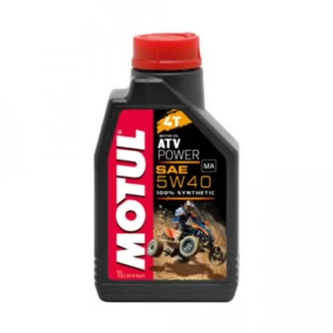 Купить синтетическое моторное масло MOTUL ATV POWER 4T 5W40