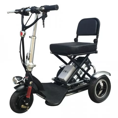 Купить трехколесный электроскутер (трицикл) складной OxyVolt HandyTrike Li-ion (48V 12Ah) 350W