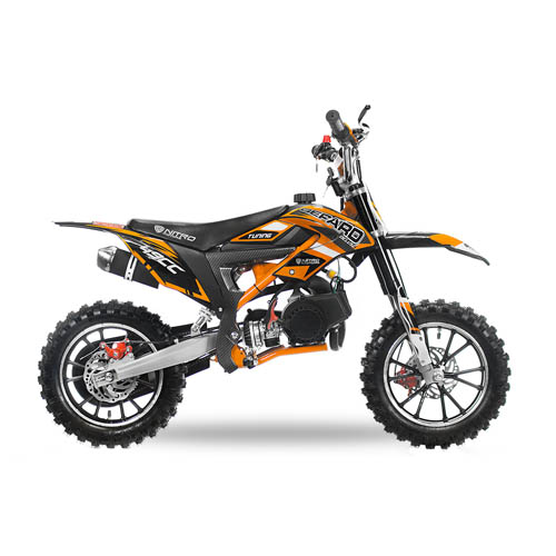 Кроссовый мотоцикл NITRO 49cc Dirtbike Gepard Deluxe Tuning