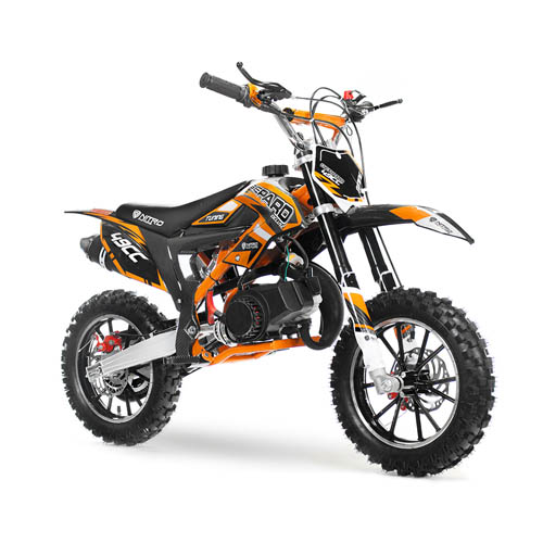 Купить кроссовый мотоцикл NITRO 49cc Dirtbike Gepard Deluxe Tuning