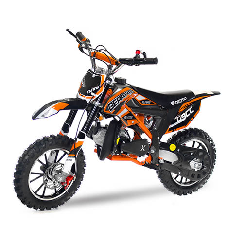 Кроссовый мотоцикл NITRO 49cc Dirtbike Gepard Deluxe Tuning