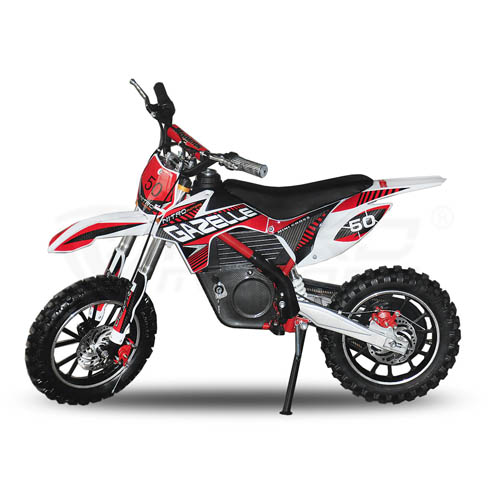 Купить кроссовый мотоцикл с электромотором 500W 36V Eco Gazele Elektrobike Dirtbike 