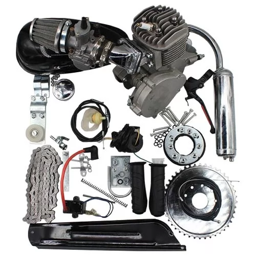 Купить тюнингованный мотокомплект для велосипеда Dios 2T 80cc