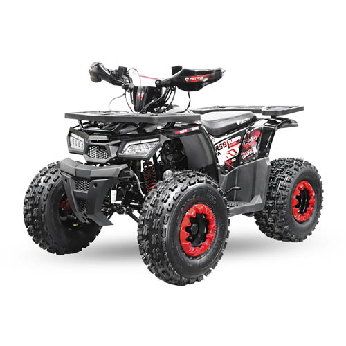 Квадроцикл Nitro Motors Rocco RS8-A V2 midi Quad 150cc 8 Zoll Automatik + RG Kinderquad Atv Platin Line