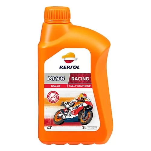 Купить масло четырехтактное 10W60 синтетическое REPSOL Moto Racing 4T 1 л
