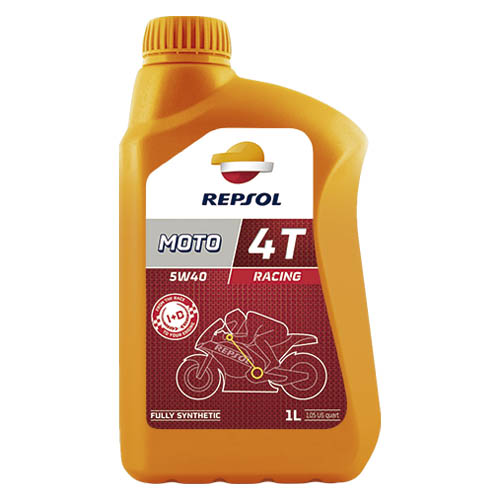 Масло четырехтактное 5W40 синтетическое REPSOL Moto Racing 4T 1 л