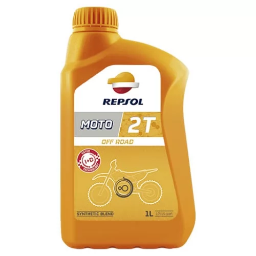 Купить масло двухтактное синтетическое REPSOL Moto Off Road 2T 1 л