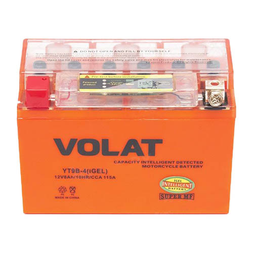 Купить аккумулятор Volat 8Ah YT9B-4 (iGEL)