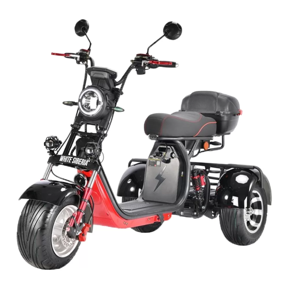 Электроскутер White Siberia PRO TRIKE 3000W