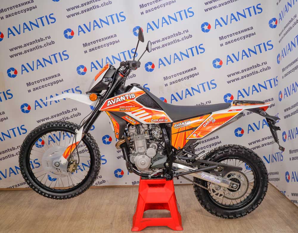 Мотоцикл Avantis Dakar 250 Twincam c ПТС