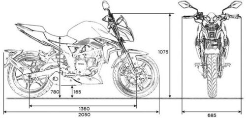 Мотоцикл Loncin Voge 300R