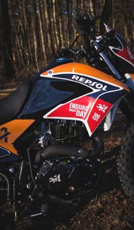 Набор наклеек на ЗИД 250 Repsol edition