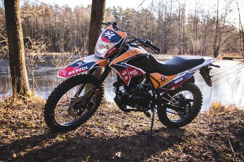 Набор наклеек на ЗИД 250 Repsol edition