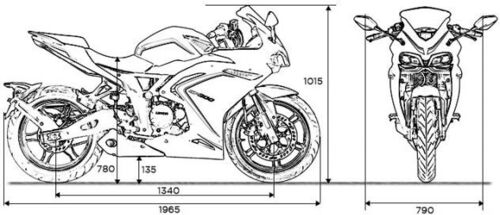 Мотоцикл Loncin Voge 300RR