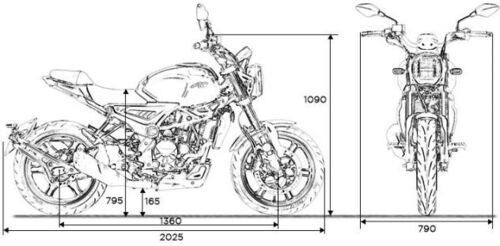 Мотоцикл Loncin Voge 300AC