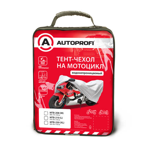 Чехол для мотоцикла Autoprofi MTB-210 (L)