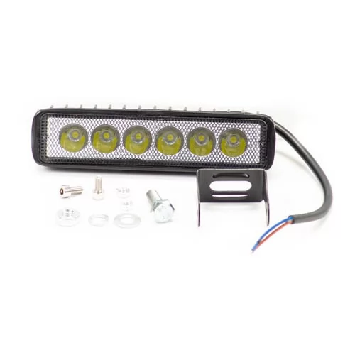 Купить фару LED балку 18W 6x3w