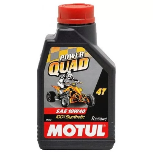 Купить моторное масло Motul Power Quad 4T 10W40 (1 литр)
