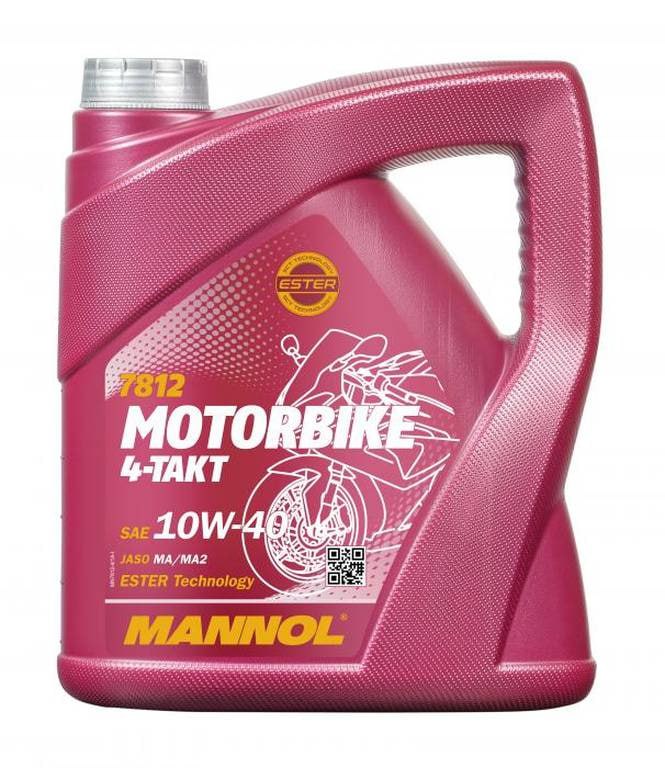 Купить масло Mannol Motorbike 4-Takt 7812 4л
