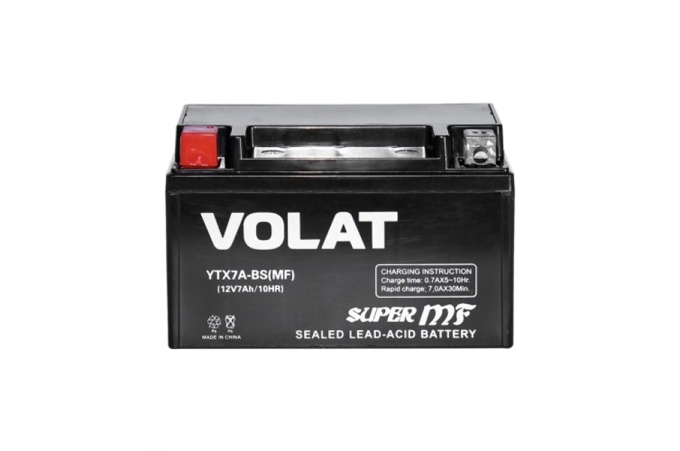 Купить аккумулятор Volat YTX7A-BS AGM (7 A/H) Аккумулятор Volat YTX7A-BS AGM (7 A/H)