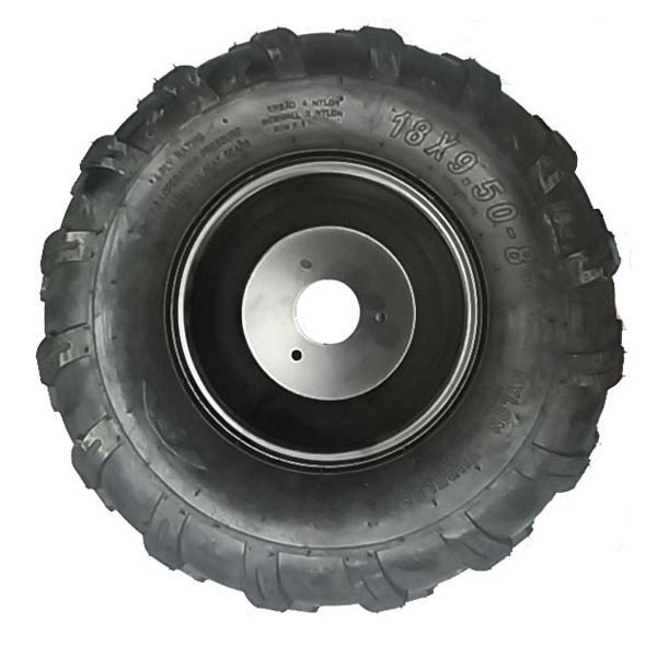 Колесо заднее для квадроцикла в сборе 18x9.5-8 с диском