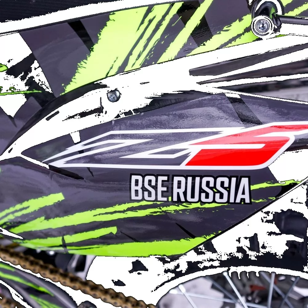 Купить Кроссовый мотоцикл BSE Z5 Neon Black Кроссовый мотоцикл BSE Z5 Neon Black
