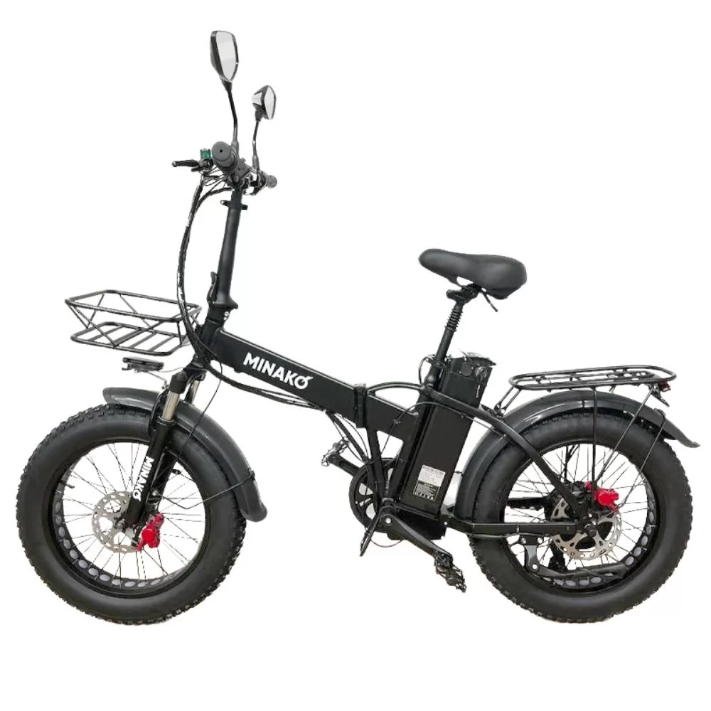 Купить электровелосипед Minako F10 гидравлика спицы