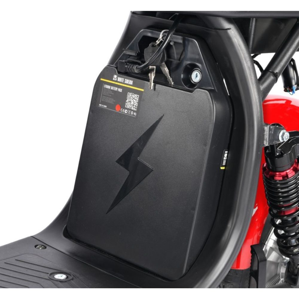 Электроскутер WHITE SIBERIA PRO 2500W