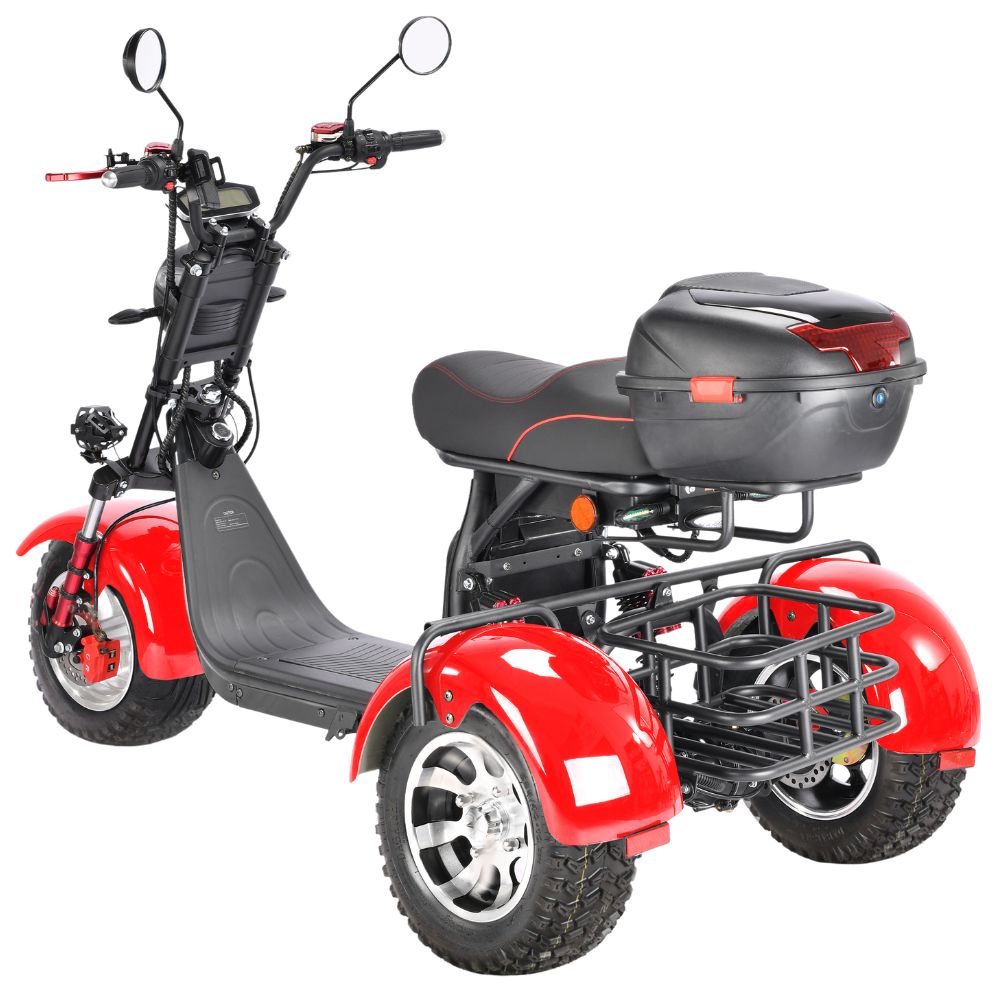 Электротрицикл WHITE SIBERIA PRO TRIKE 3000W