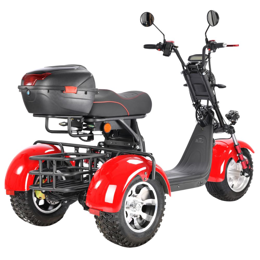 Электротрицикл WHITE SIBERIA PRO TRIKE 3000W