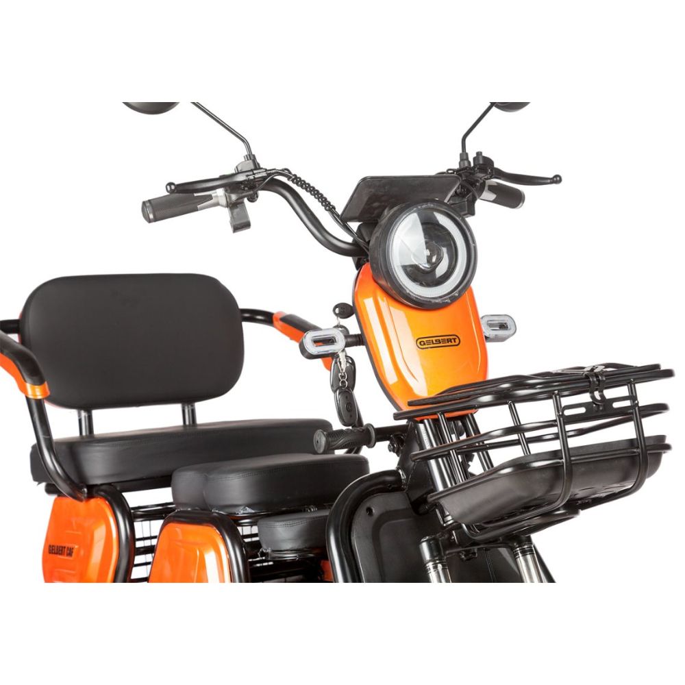 Купить электротрицикл Rutrike Gelbert Caf 600W Электротрицикл Rutrike Gelbert Caf 600W