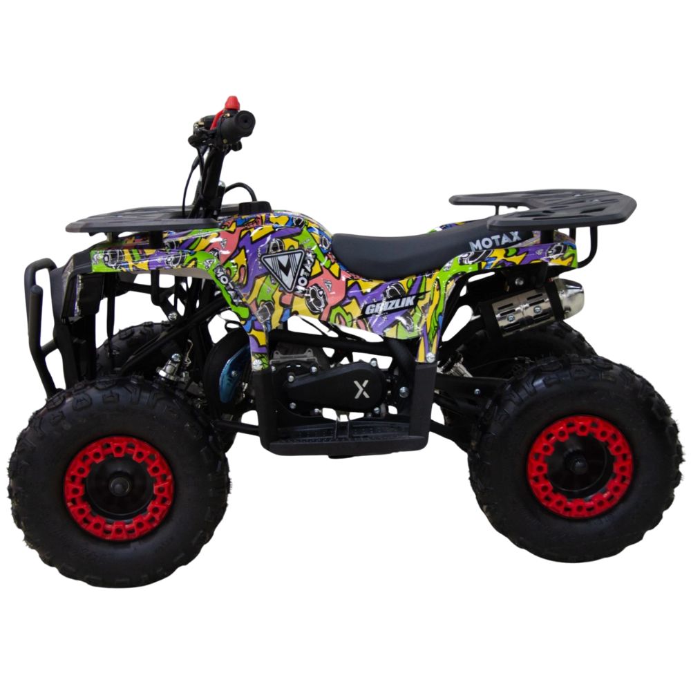 Детский бензиновый квадроцикл MOTAX GRIZLIK MIDI ES BW