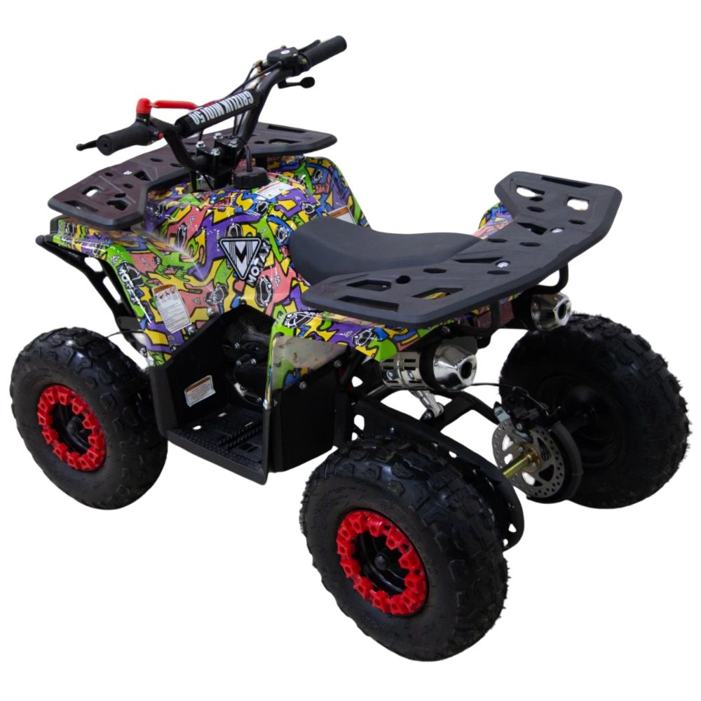 Детский бензиновый квадроцикл MOTAX GRIZLIK MIDI ES BW