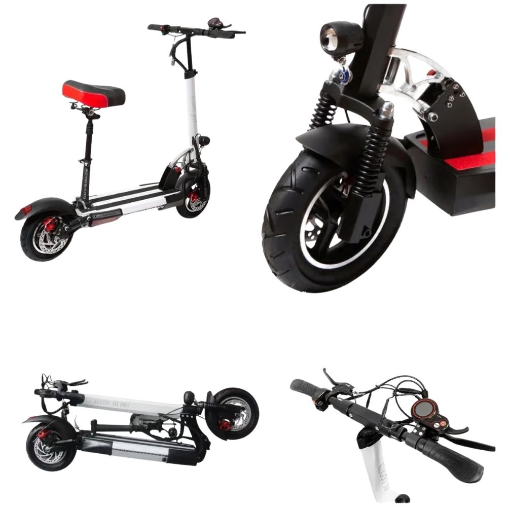 Купить электросамокат с сиденьем Tsunami M4 Pro Электросамокат с сиденьем Tsunami M4 Pro