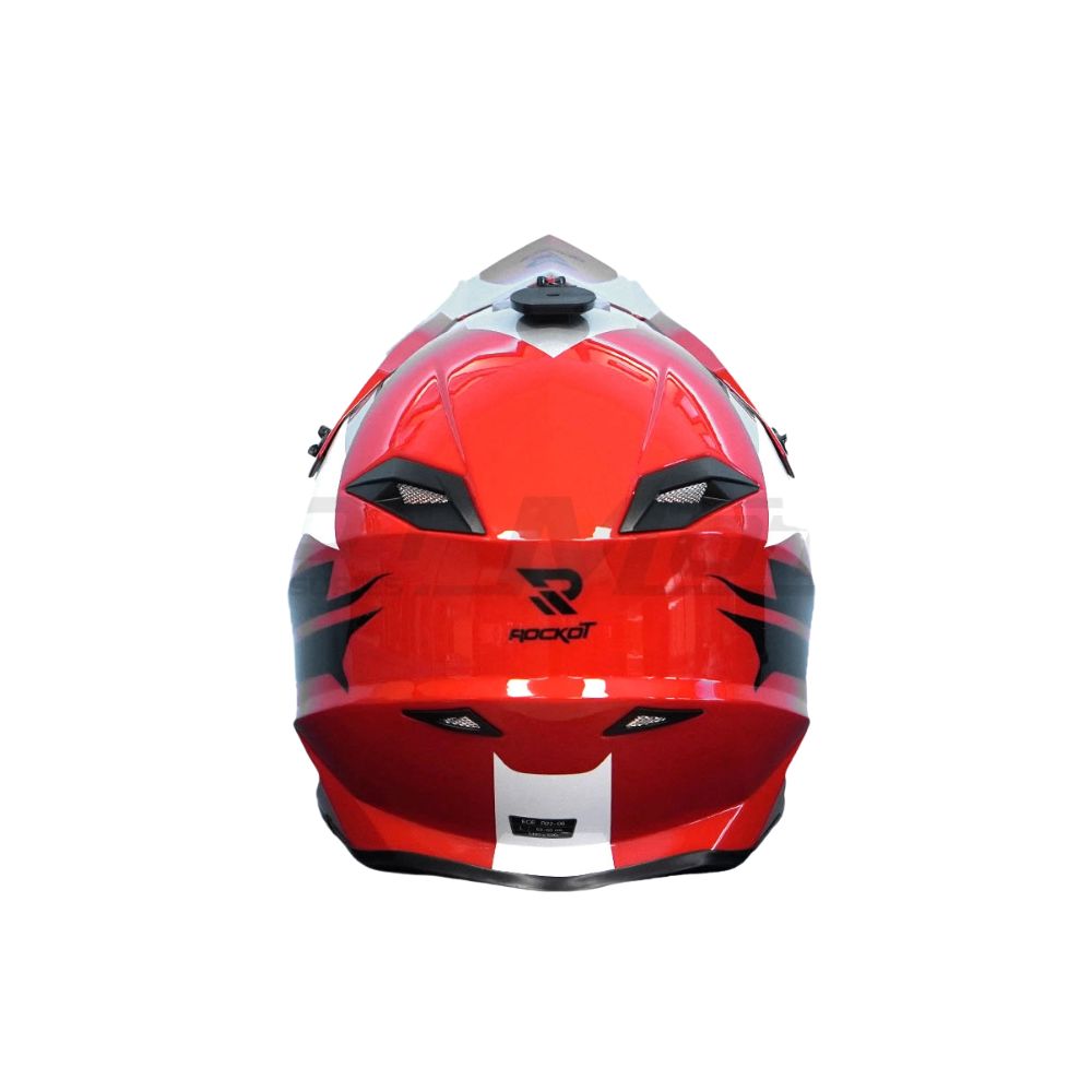 Шлем кроссовый ROCKOT RM-217 Crimson GL