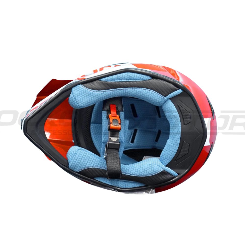 Шлем кроссовый ROCKOT RM-217 Crimson GL