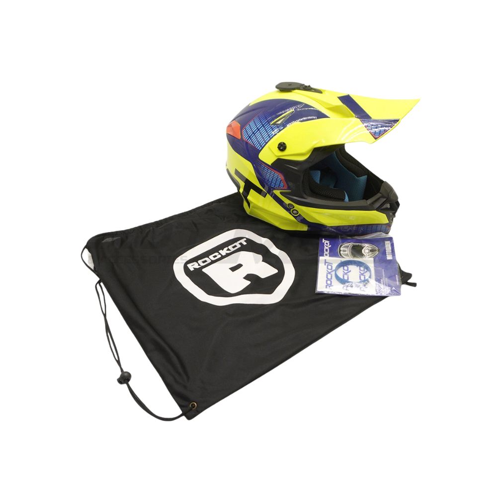 Шлем кроссовый ROCKOT RM-217 Evo GL