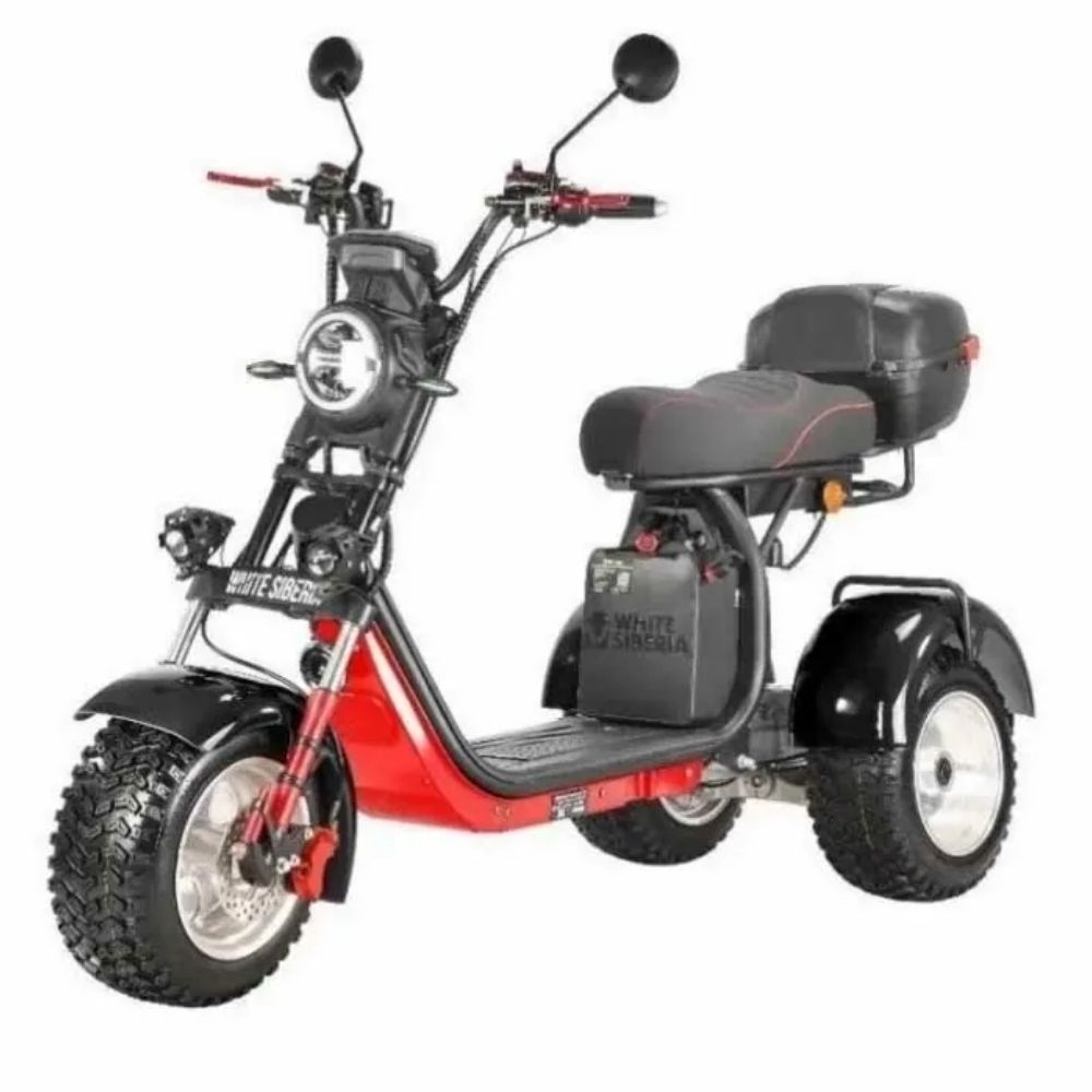 Купить электроскутер White Siberia PRO Trike Ikra 5000W Электроскутер White Siberia PRO Trike Ikra 5000W