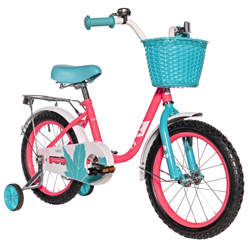 Купить Велосипед Novatrack Maple 16″ (2025), неоново в Минске, цены Велосипед Novatrack Maple 16″ (2025), неоново