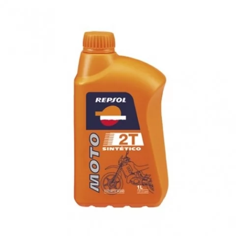 Синтетическое мото масло REPSOL MOTO SINTETICO 2T для 2-х тактных двигателей