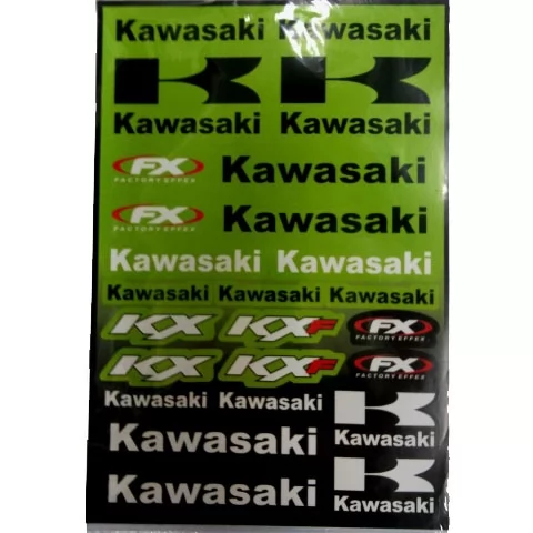Купить наклейки для мототехники Kawasaki