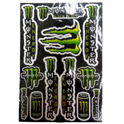 Наклейки на мототехнику MONSTER ENERGY