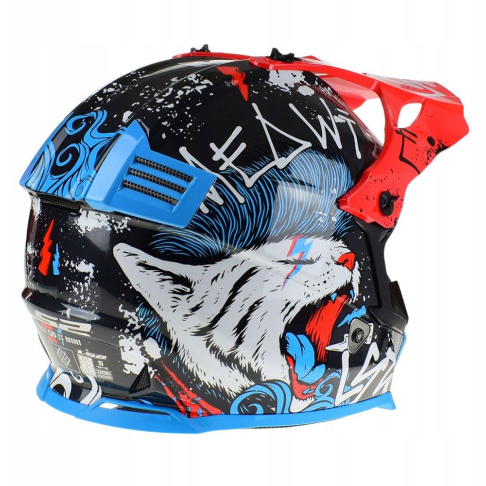 Шлем детский LS2 MX437 FAST 2 MINI STARMAW