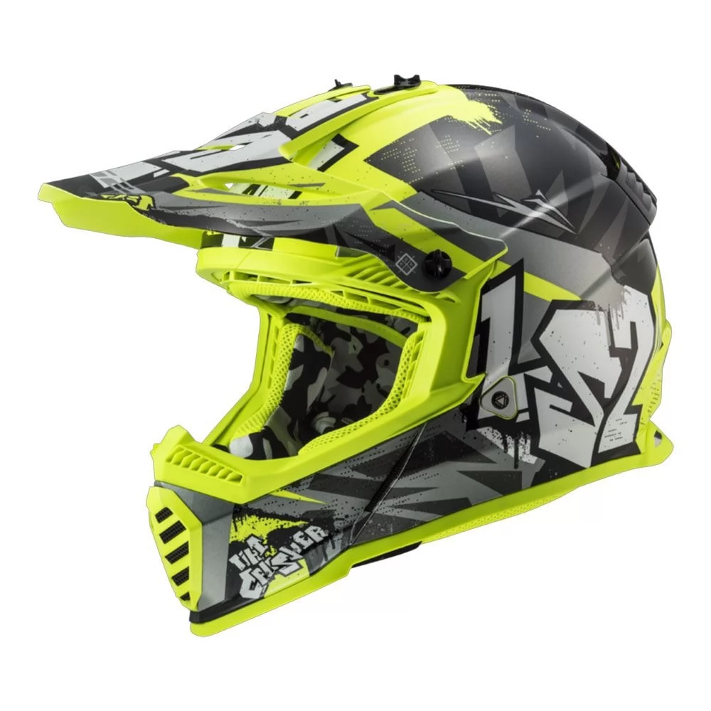 Шлем детский LS2 MX437 FAST 2 MINI CRUSHER