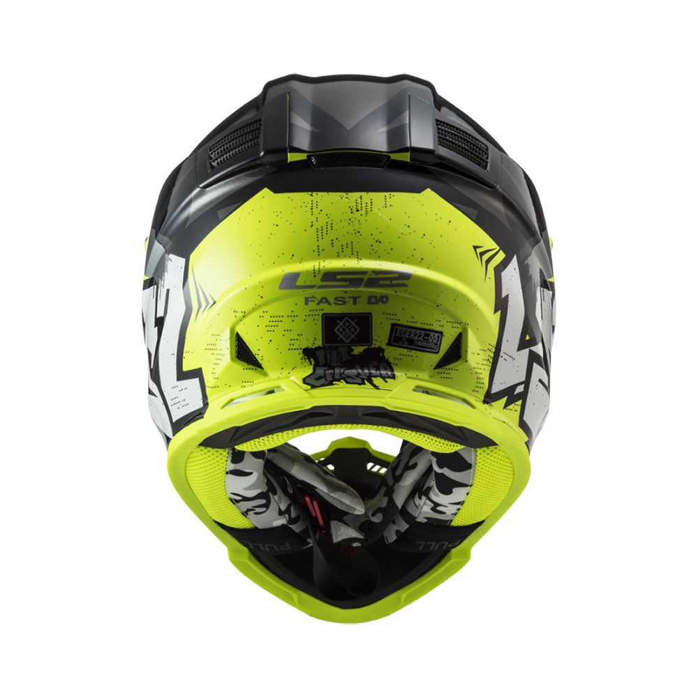 Шлем детский LS2 MX437 FAST 2 MINI CRUSHER