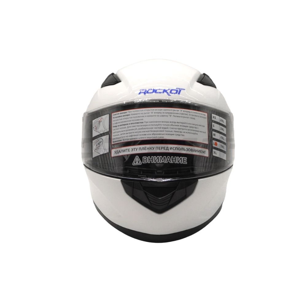 Шлем интеграл с очками ROCKOT RM-133 Solid