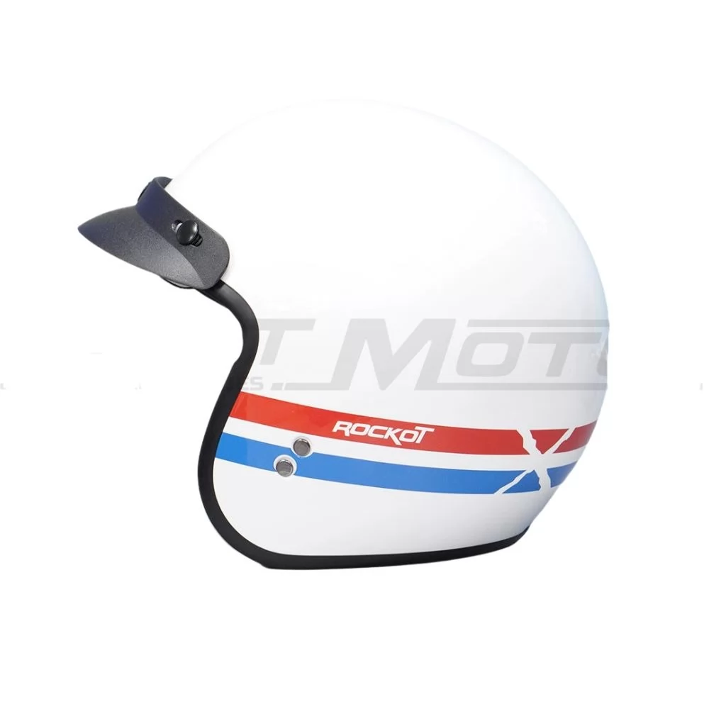 Купить шлем открытый с козырьком ROCKOT RM-391 Classic Trip Шлем открытый с козырьком ROCKOT RM-391 Classic Trip